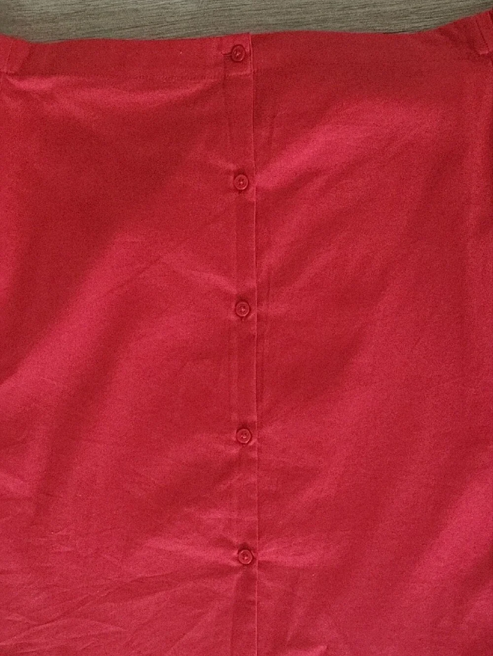 Banana Republic Off-Shoulder Puff Sleeve Blouse in Red